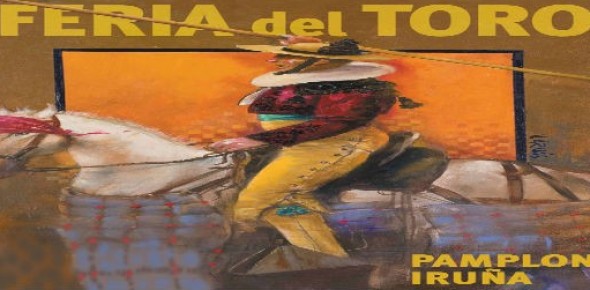 Imagen de DISEÑO CARTEL TOROS SAN FERMIN 2015